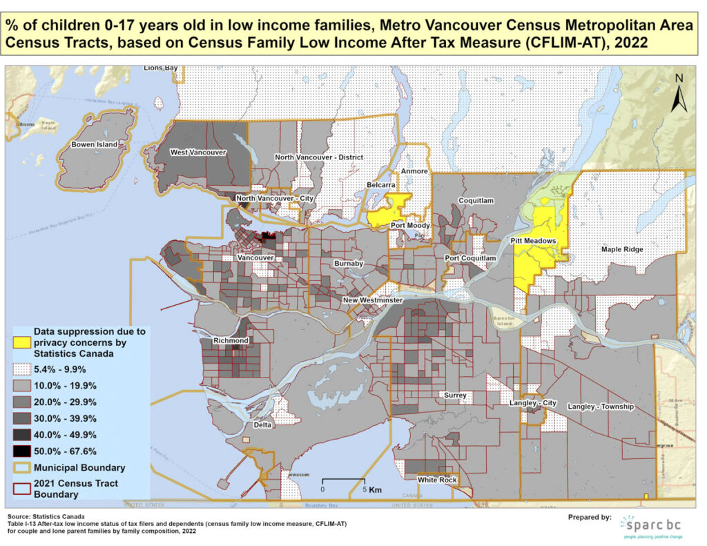 Metro Vancouver Map V2 2024childpovertyreportcard