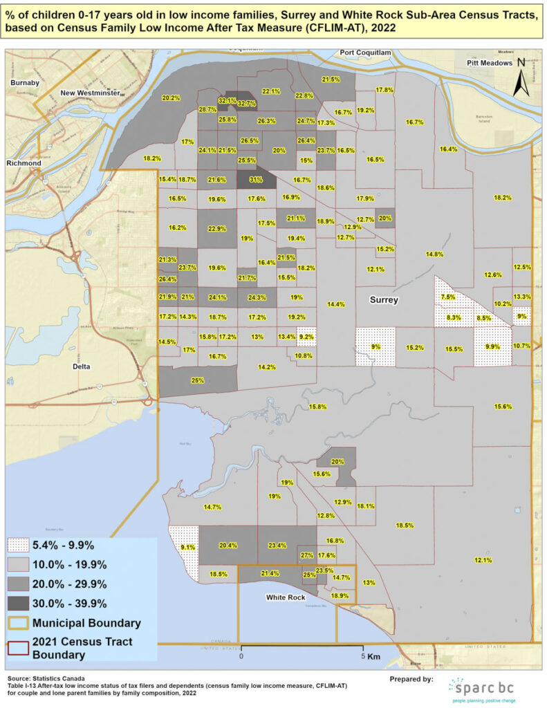 Surrey White Map V1 2024childpovertyreportcard